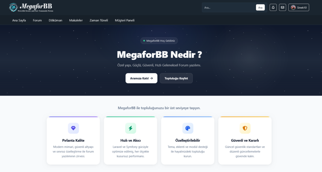 MegaforBB - Enterprise Forum Software
