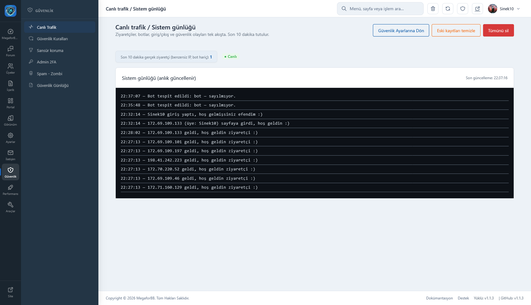 MegaforBB - Yeni nesil Forum sistemi