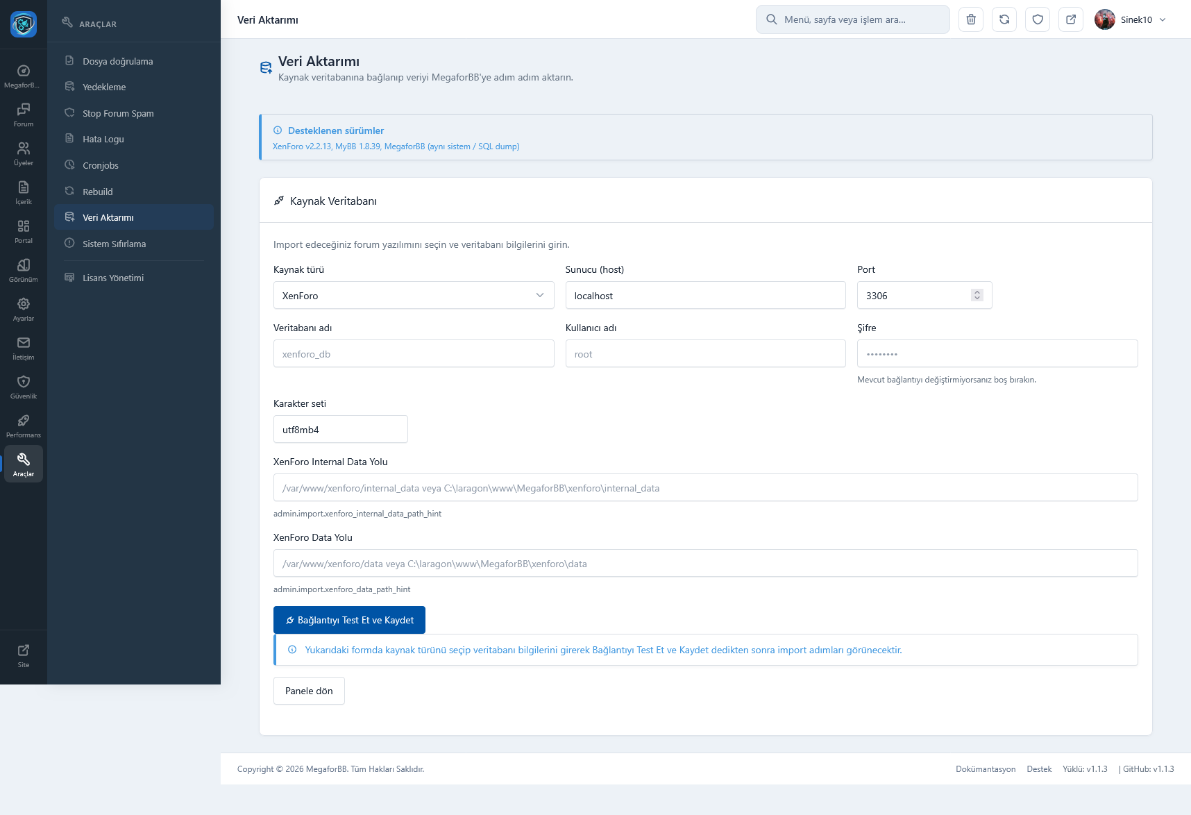 MegaforBB - Yeni nesil Forum sistemi